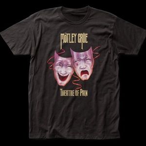 Motley Crue- Theatre Of Pain Fitted Jersey Tee